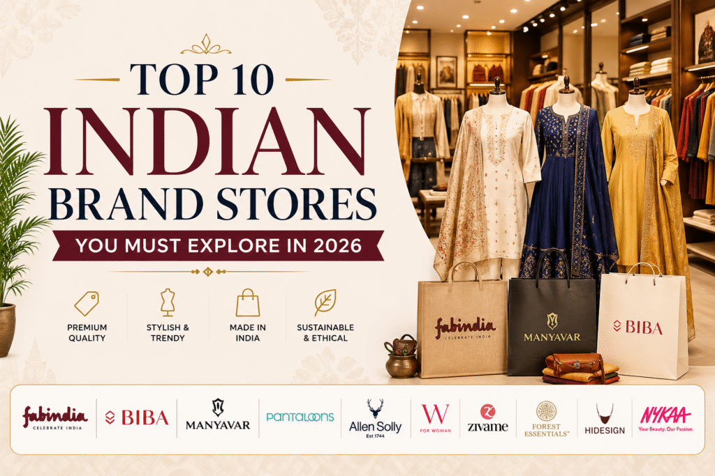 Top 10 Indian Brand Stores You Must Explore in 2026 5f07bd18 510d 4c28 9686 8ea2eed1572e
