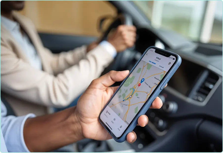 ride sharing app